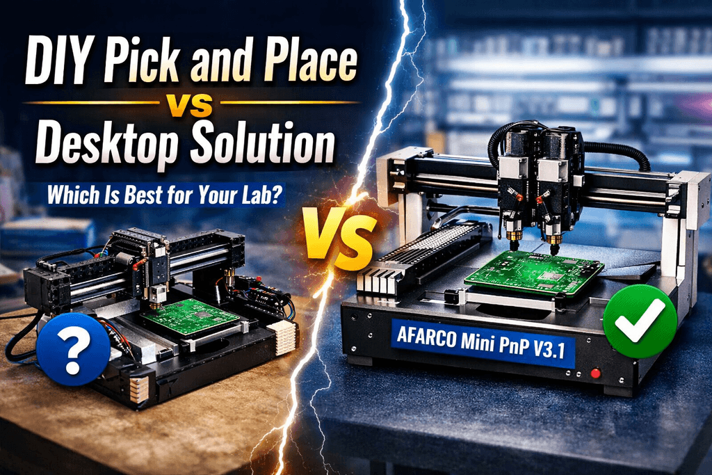 Why Every Electronics Lab Needs a Desktop Pick and Place Machine (OpenPnP & DIY Approach)